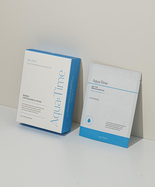 AM Tree High-Moisture Essence Balance Sheet Mask (10 Sheets, 4 Types)