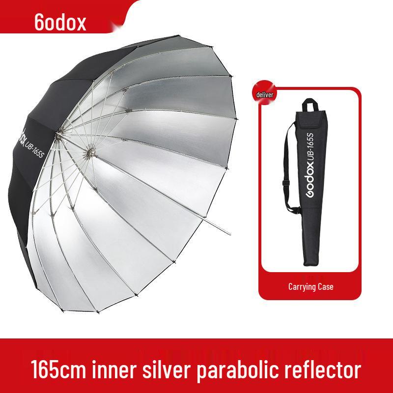Godox UB Parabolic Reflector Umbrella: Large, Portable, Multifunctional Light for Studio and Outdoor Photography.