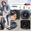 11.5" Tire Spoon Kit, 26Pcs Tire Changing Tool For Motorcycle Dirt Bike Lawn Tractor Bicycle, Motorcycle Tire Changer Tire Removal Tool With 3Pcs Rim