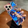 Candace Genshin Impact Phone Case For IPhone 17 16 15 14 13 12 11 Plus Pro Max Multicolor Aurora Laser Shockproof Funda Cover