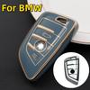 Soft Tpu Car Remote Key Case Cover Shell Fob For Bmw X1 X3 X4 X5 X6 F15 F16 G30 3 5 7 Series G11 F48 Accessories Keychain