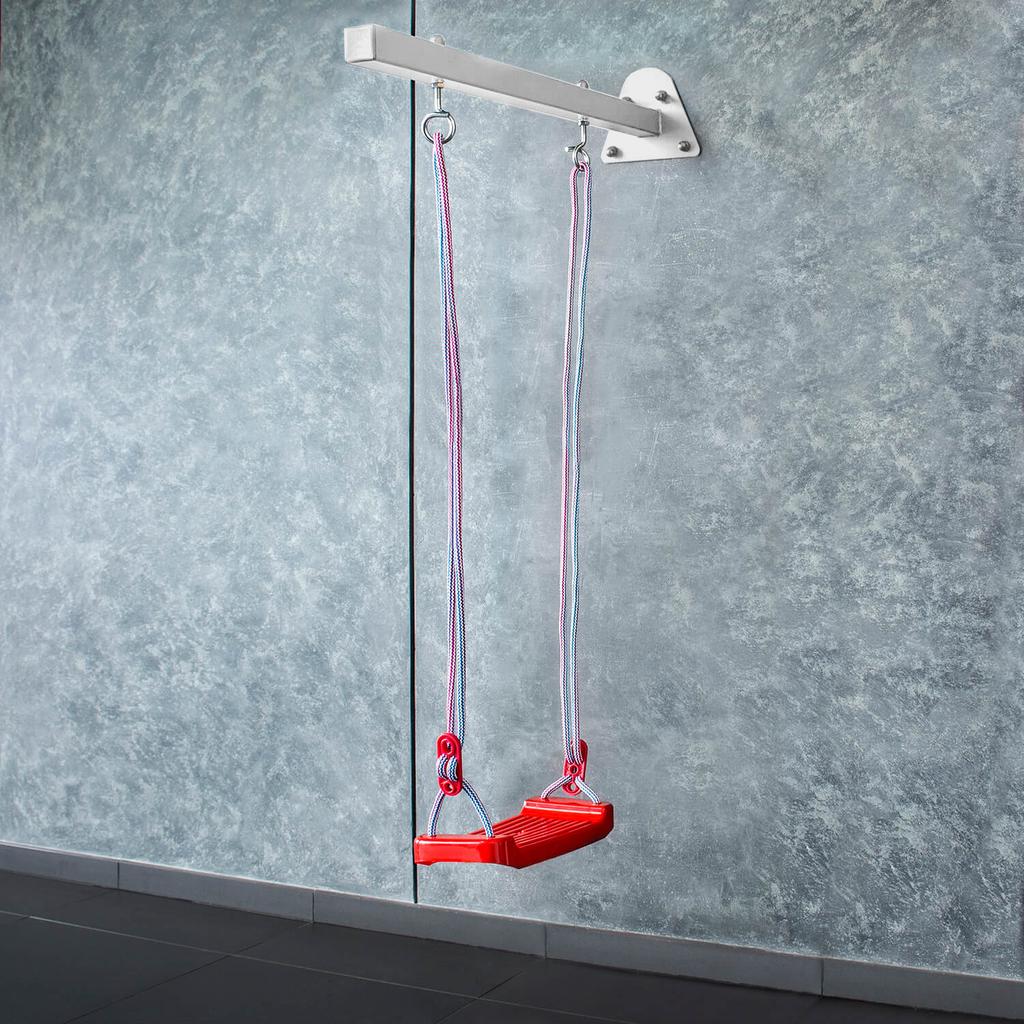 Extension frame for swing swing handle hooks metal bar white