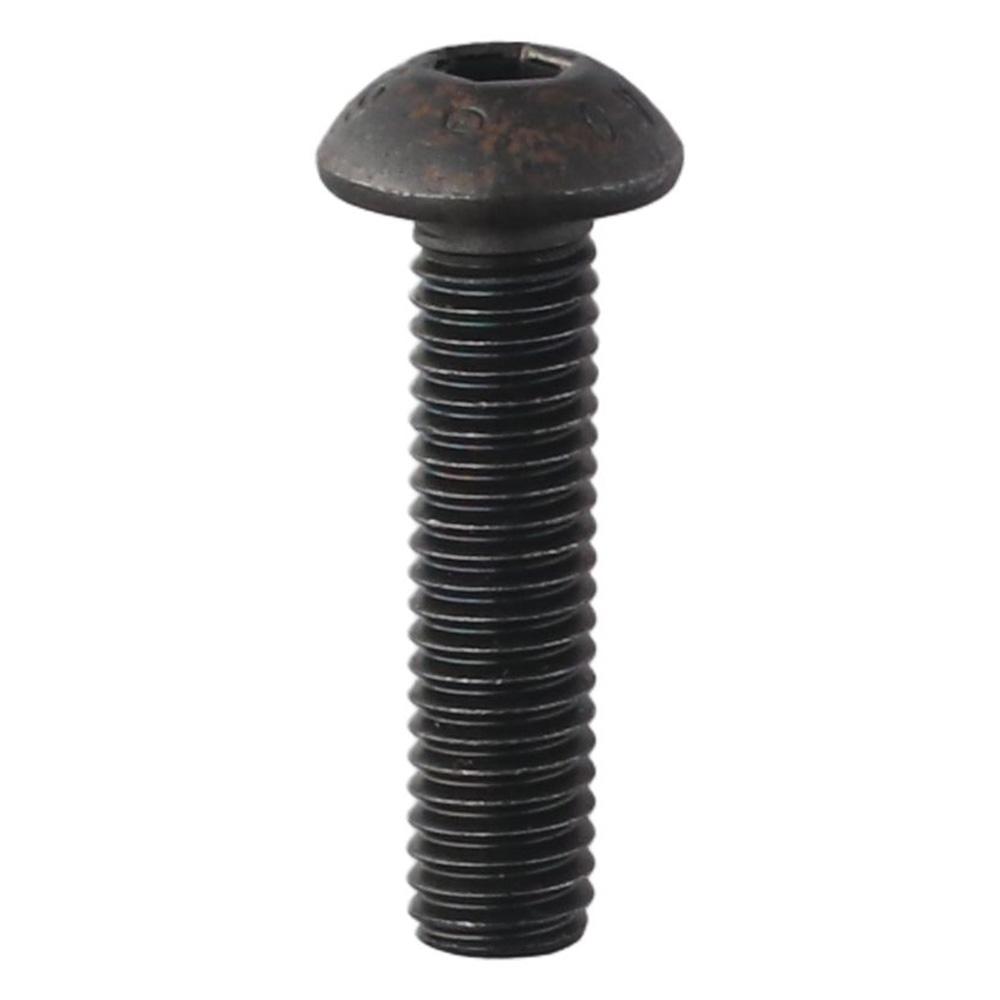 4pcs Carbon Steel Grade 10.9 Hex Socket Reverse Black Hex Bolt Left Hand Thread Screw