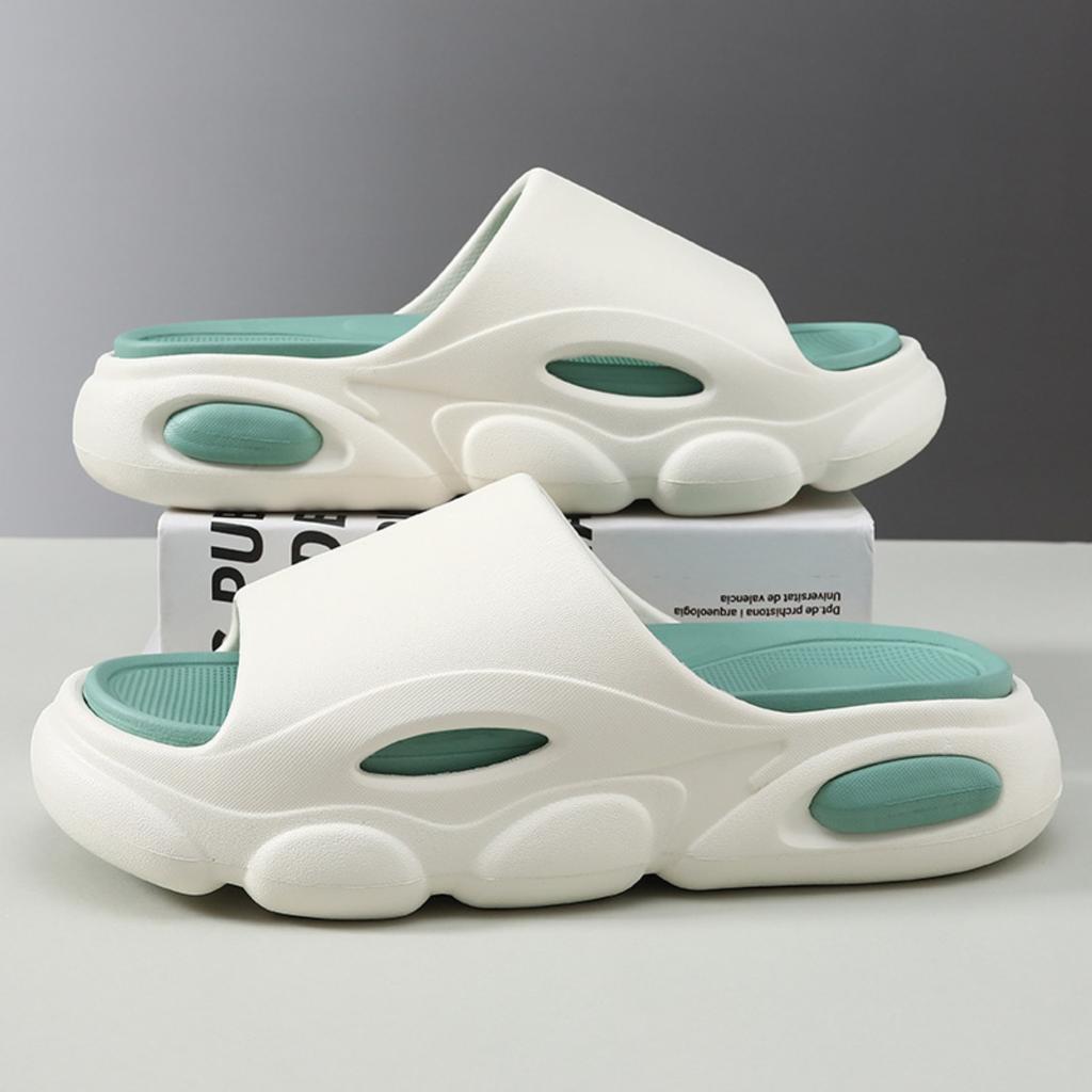 Thick Soled, Men's Slippers, Summer, Height Increasing, Wear-resistant, Non Slip, Home Slippers, Sandals, Sandals