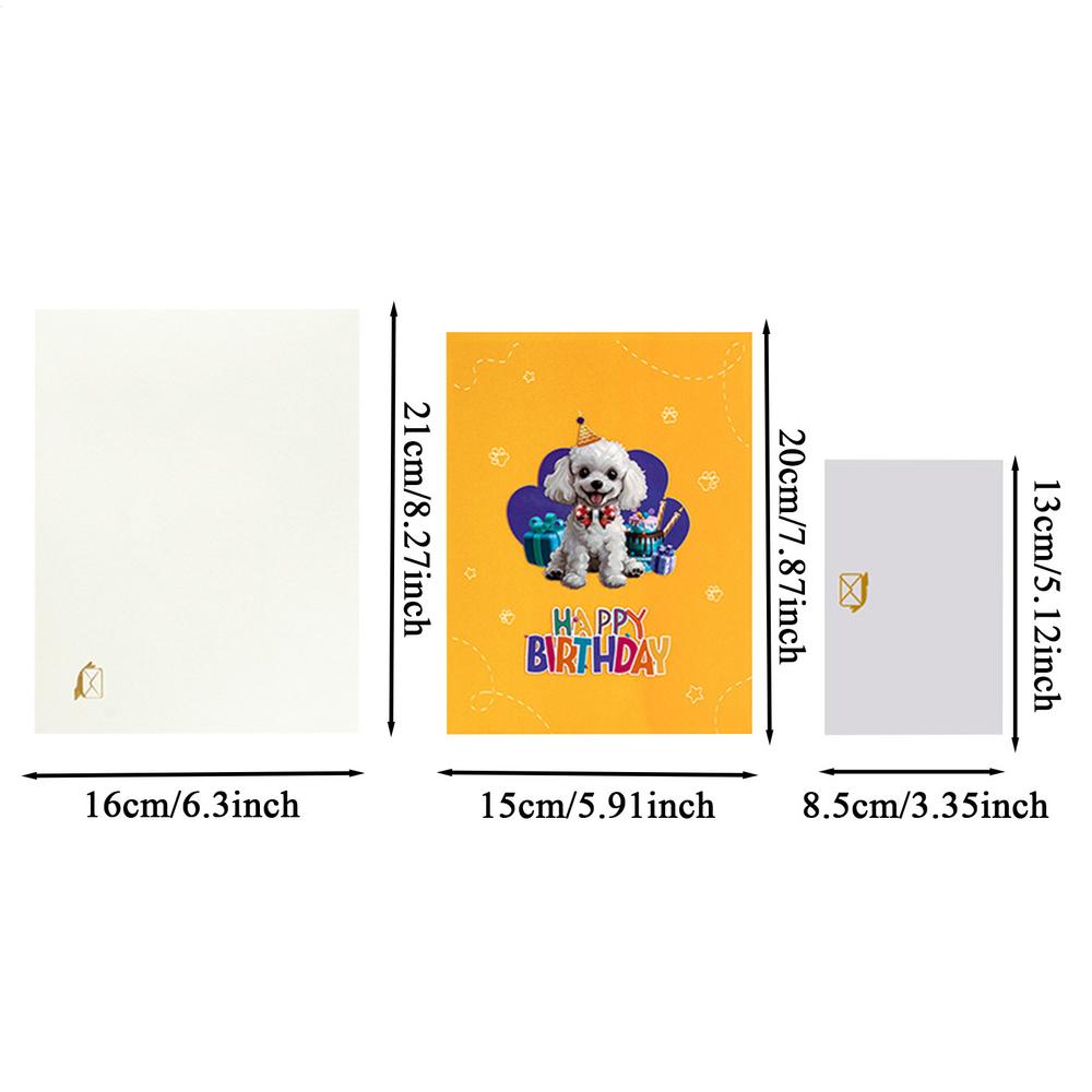 

Всплывающая 3D открытка с днем рождения Смешная открытка на день рождения для женщин Милая поздравительная открытка для мальчика Внука Сына Тёти Мамы Дочери Его жёлтый