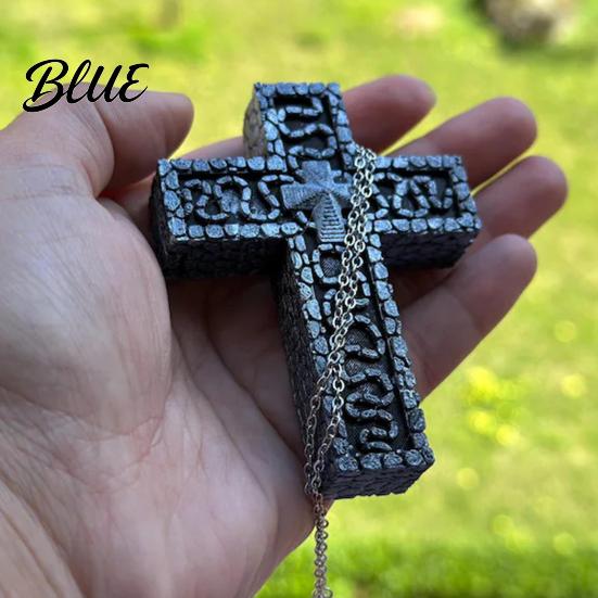 Dual Purpose Necklace with Secret Compartment Character Ten Shaped Comfortable