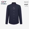 Goldlion GY Men's Wool Blend Long Sleeve Shirt