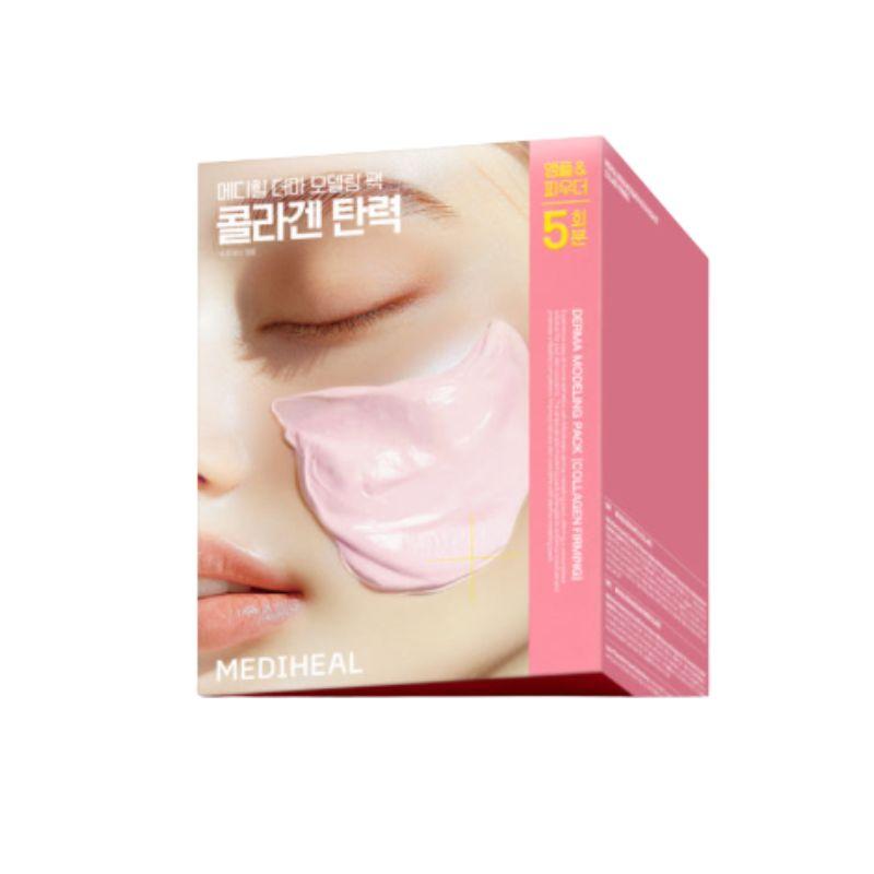 MEDIHEAL Derma Modeling Pack Collagen Firming Rubber Mask Ampoule Set 5 Treatments 1