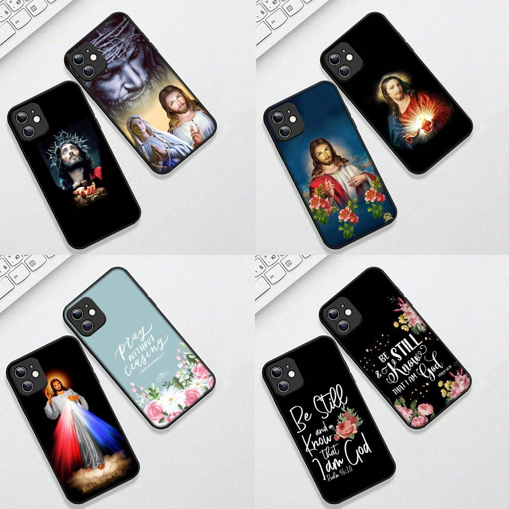 Cover for Samsung Galaxy A05 A06 A14 A50 A51 A52 A12 A13 A17 A70 A07 A25 A26 A56 A23 M53 Case Jesus Bible Verse Christian God