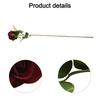 Home Decor Flower Wedding Flower Artificial Velvet Rose Easy To Clean