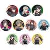 Medicos Entertainment Anime "Girls Band Cry" Newly Drawn Can Badge Collection [Black Fashion Fruit Ver.] Approx. 56mm Diameter Steel