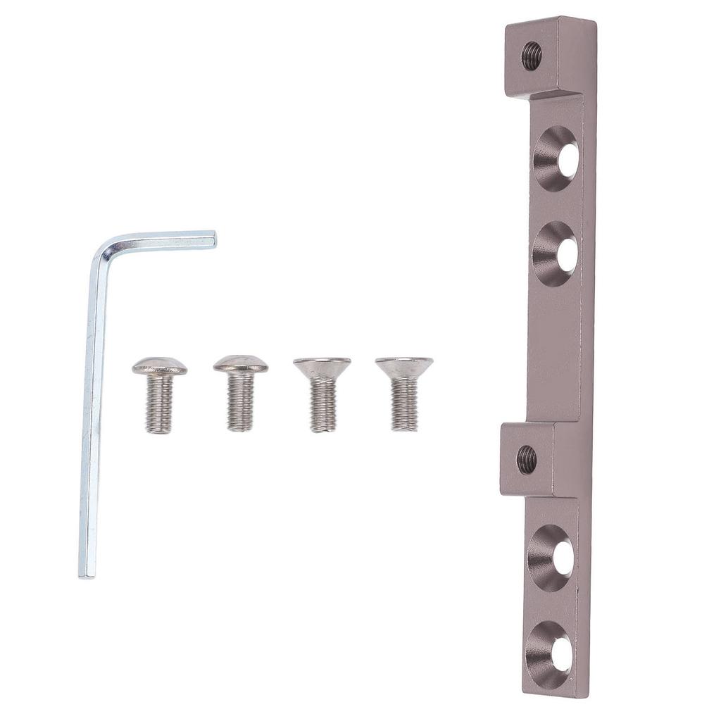 Bicycle Bottle Cage Four Holes Adjuster Hole Position Adjustment Fixed Frame RegulatorFour Holes Titanium Color