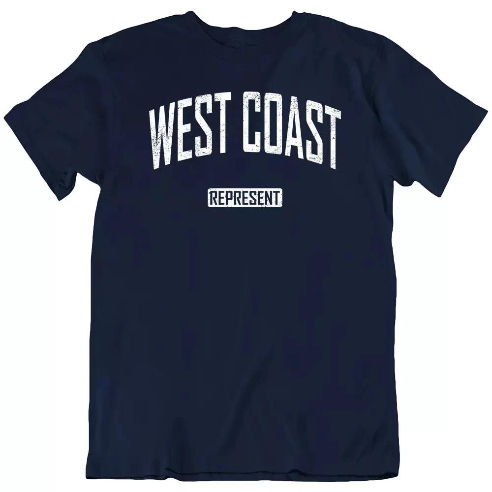 Западное побережье, Калифорния ЛА, Хип-хоп Футболка Подарок Новая 3XL