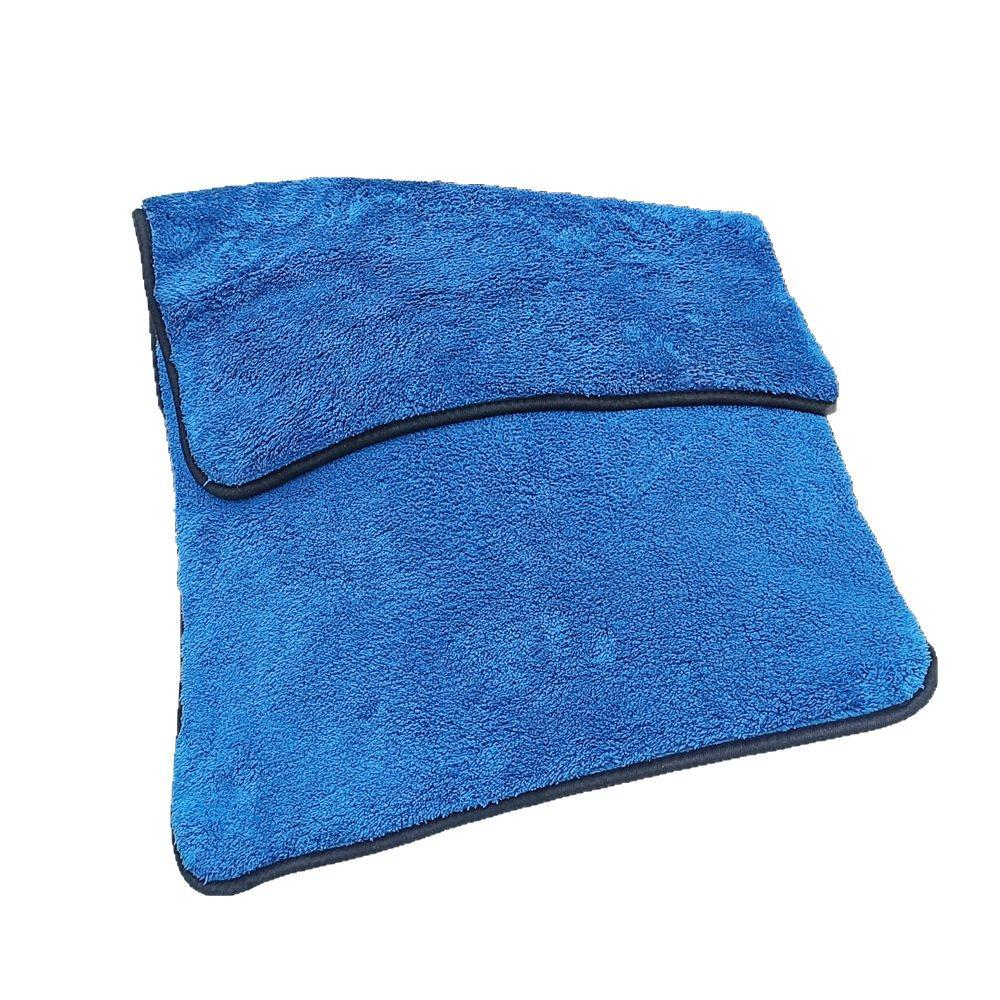Super Absorbent Coral Fleece Car Drying Towel - Thick, High-Density Cleaning Cloth