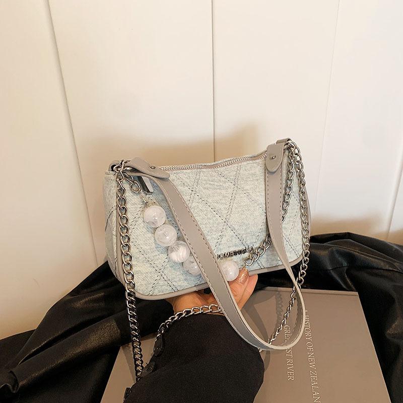 Tasche Damen Neue Schulter Messenger Bag Kette Vielseitige Pendlertasche