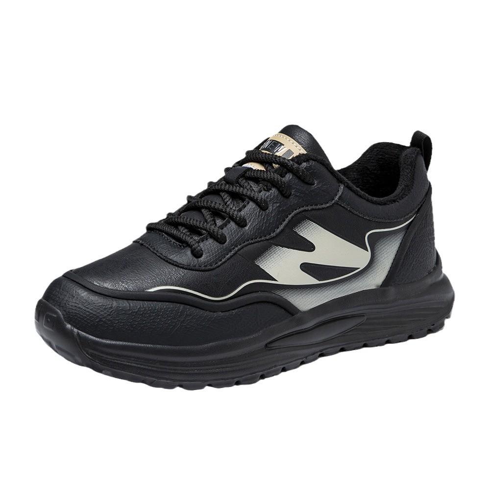 New Winter Men's Sports Cotton Shoes, Cold Sticky Soft Sole, Light Height Increase, Wear-resistant, Fireproof and Dirt-resistant Velvet Cotton Shoes,