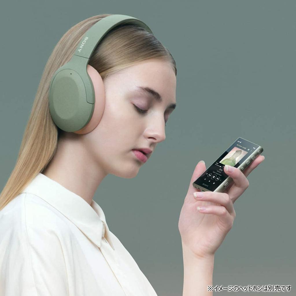 Sony Walkman 16GB Seria A kompatybilny odtwarzacz MP3 Bluetooth Android kompatybilny z microSD Panel dotykowy Do 26 godzin ciągłego odtwarzania 360 Reality