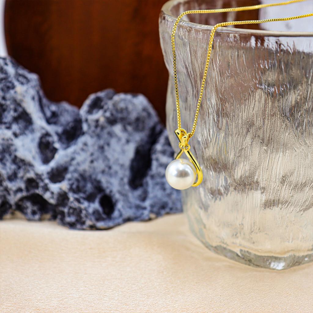 Lucky Bag Hetian Jade Necklace Light Luxury Design Clavicle Chain Girlfriend Elegant High-End Fresh Jewelry