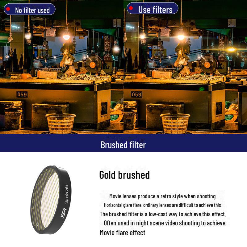 "JSR Universal Quick-Release Polarization CPL for DJI Action 3/4/5Pro"