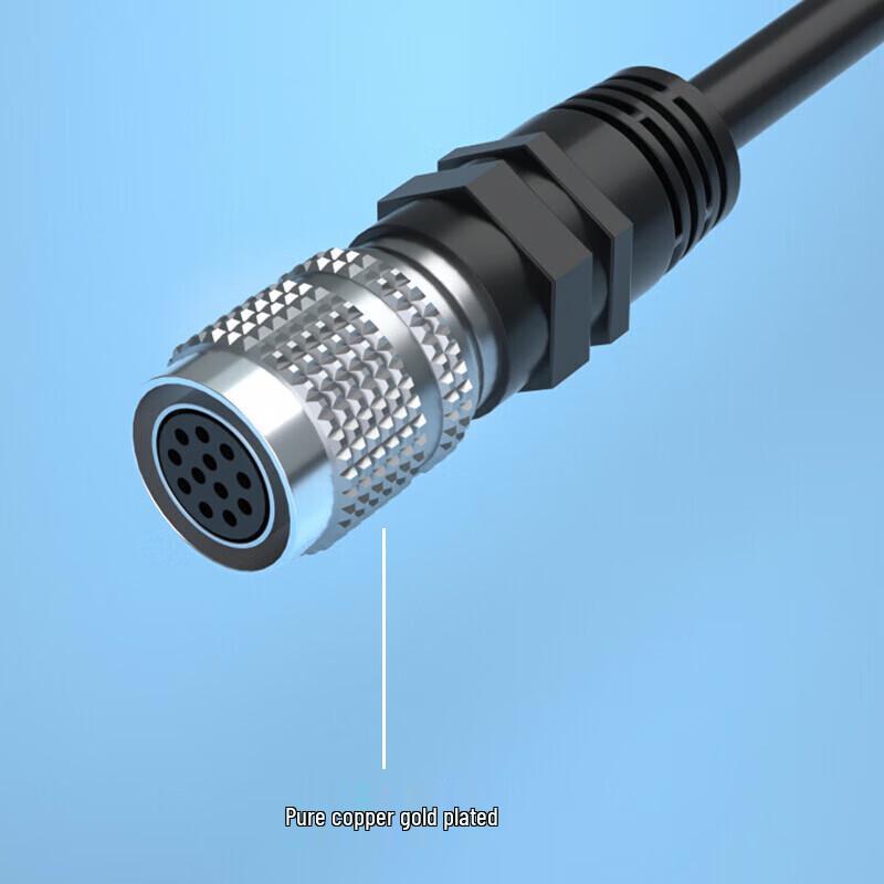 Baisende 8m Hirose 12-Pin High-Flex Trigger/Power Cable for Dahua Industrial Cameras