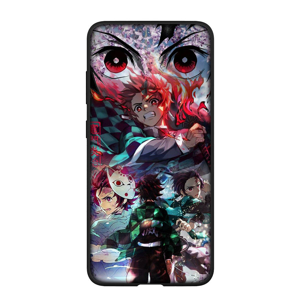 Phone Case for iPhone 17 16 15 Plus Huawei P30 P20 Lite Redmi Note 14 12 11 13 Pro Max OPPO A60 A80 A40 A18 Kamado Nezuko Demon Slayer Tanjirou Cover