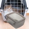 Spillproof Hanging Pet Water Bowl For Small Dog Secure Hook Design Plastic Water Feeder Easy To Clean Crate Waterer 2PCS