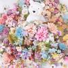 20/50Pcs Mix Artificial Flowers Heads Silk Fake Flower for Home Decor Wedding Marriage Decoration Bride DIY Craft Gift Accessory