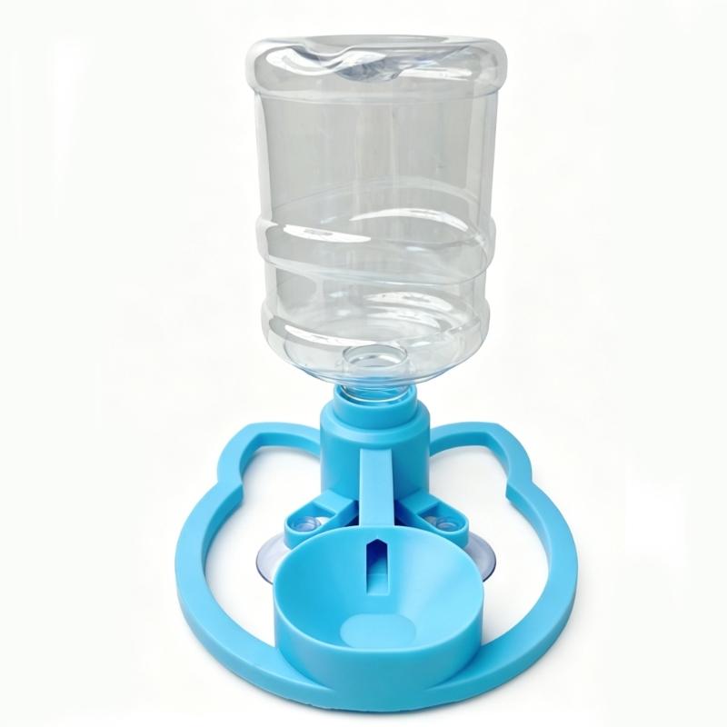 Small Size Creature Drinking System With 650ml See Through Container Ideal For Felines And Miniature Canines