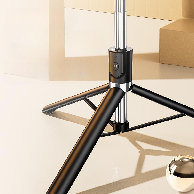 1Pc 2025 New Selfie Stick Universal Tripod Vlog Shooting Artifact 360 Degree Rotating Mobile Phone Outdoor Live Broadcast Rack