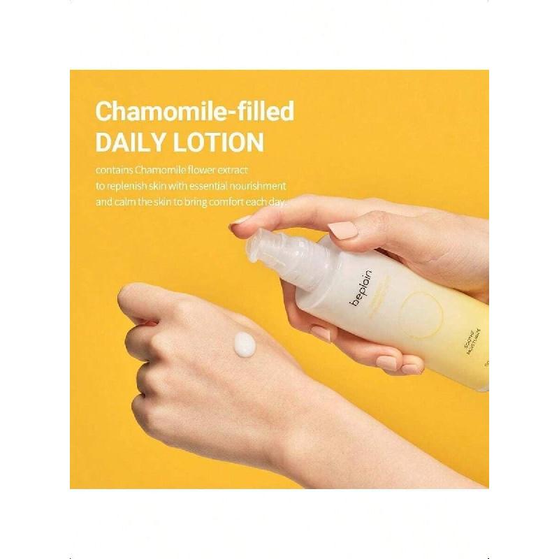 Beplain Chamomile PH-Balanced Lotion150ml | Daily Moisturizer With Ceramide And Chamomoile Extract For All Skin Types For Face | Hydrating