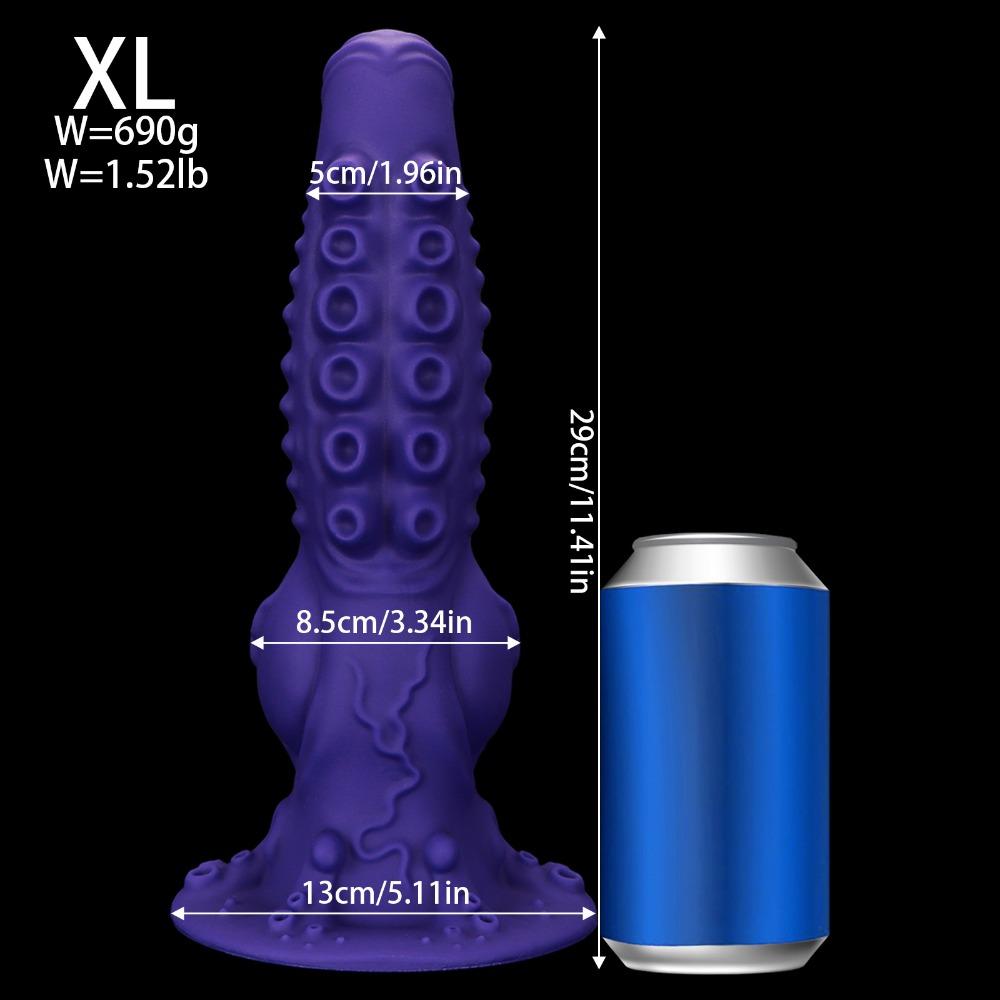 Octopus Tentacle Silicone Anal Plug Dildo Soft Anal Dilator Flexible Prostate Massager Adult Sex Toy for Men Women