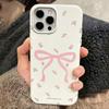 Bow Phone Case For Iphone 14 Plus 15 16 17 11 12 13 Pro Max 17Air Shockproof Cover Funda Coque