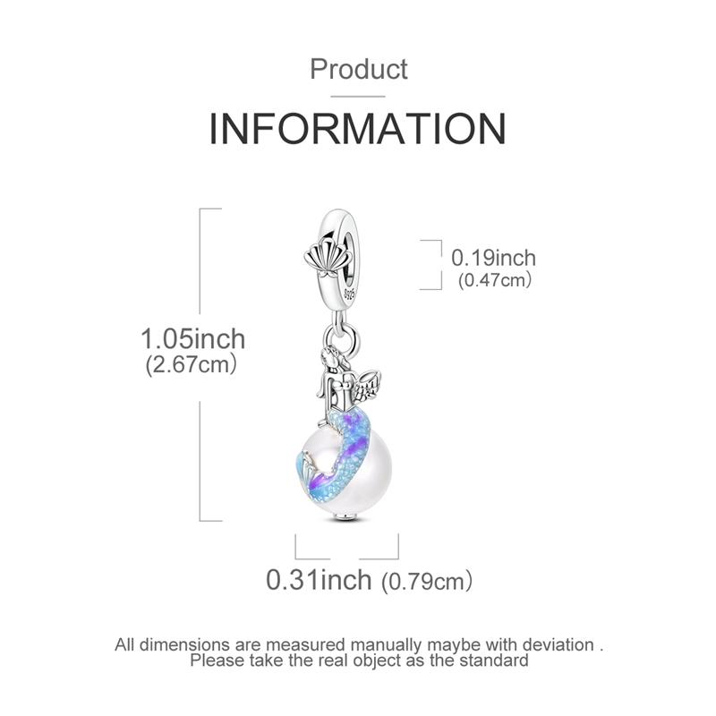 Copper Charms Beads Little Flying Dragon Unicorn Elephant Pendants Fit Women Original Bracelet Diy Christmas Gift