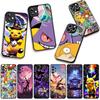 P-Pokemons GO P-Pikachus Gengar Cover Phone Case for Apple iPhone 17 16 11 Pro XS Max XR 6 7 8 Plus + 16E SE 2020 Air 5 8+ Coque