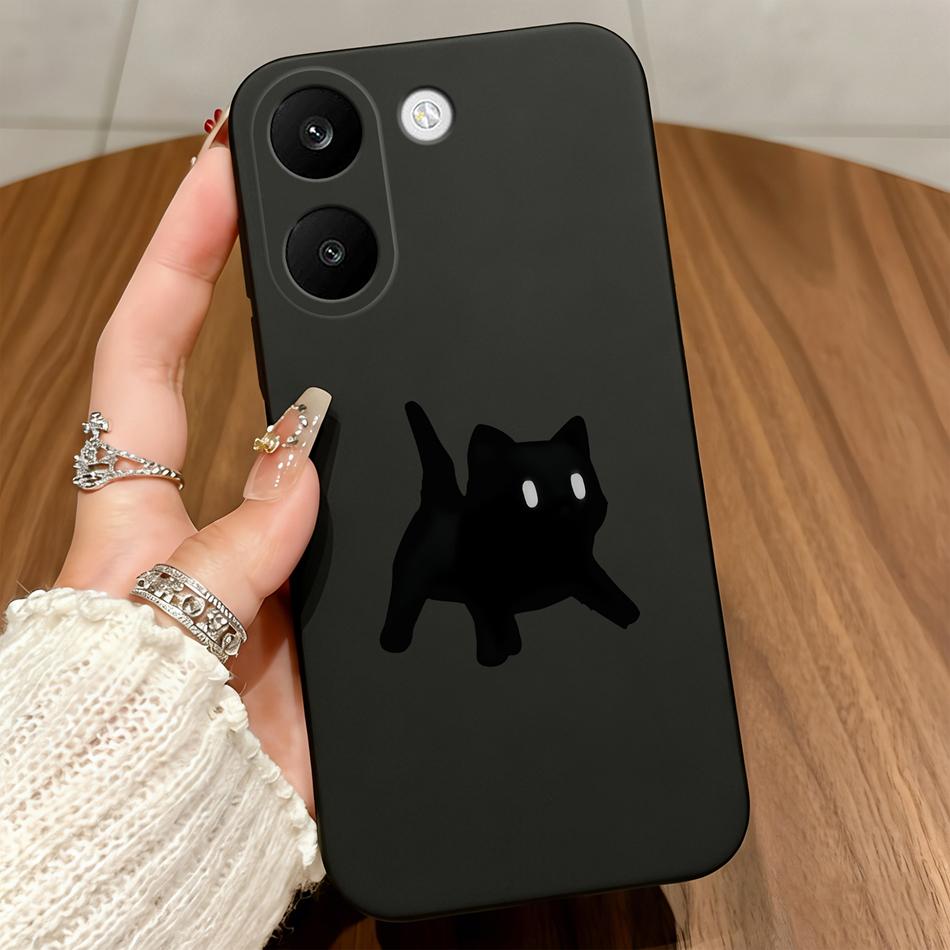 For Xiaomi POCO X8 Pro Max 5G Cases Blue Love Bow Cover Soft Matte Silicone Protective Black For POCO X8Pro Max Funda