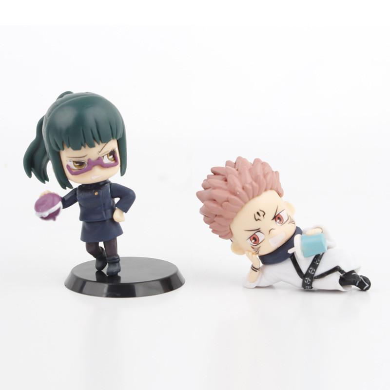 Pvc Jujutsu Kaisen Break Time Coffee Snack Model Blind Box Gashapon Figure