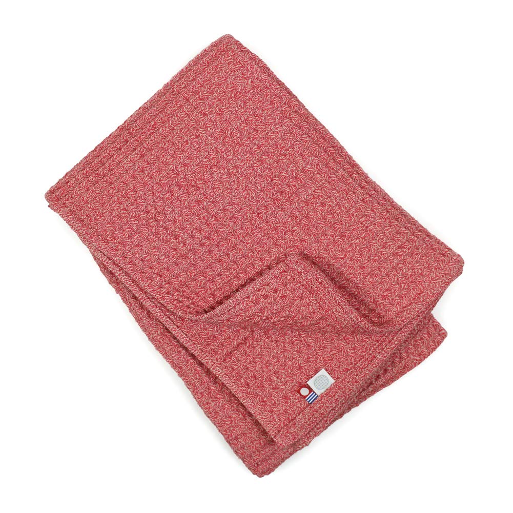 

Imabari Towel Bath Towel 68x130cm Iori Waffle (Red)
