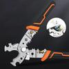 Crimper Cable Cutter Adjustable Wire Stripper Multifunctional Stripping Crimping Pliers Terminal Hand Tool