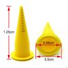 Set of 4 Nozzles for Boilie Roll Attractants Fishing Tool Cone Rolling Tables Carp