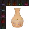 300ml Essential Oil Diffuser Wood Grain USB Powered 7 Colors LED Low Noise Mist Humidifier for Bedroom Office