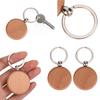 10PCS Beech Wood Key Chain Key   Keychains   Clothing Bag Decoration