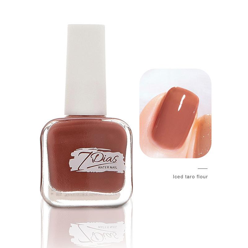 Nail Polish Nail Store No Bake Quick Dry Lasting Non-tearable Autumn and Winter Water-based Non-peelable Transparent Nude Nail Polish