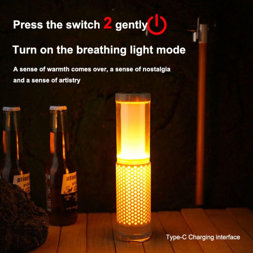 Convenient for Storage Outdoor Telescopic Camping Light Portable Tent Light  Camping