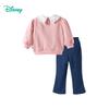 Disney Girls' Cartoon Warm Sweatshirt Set
