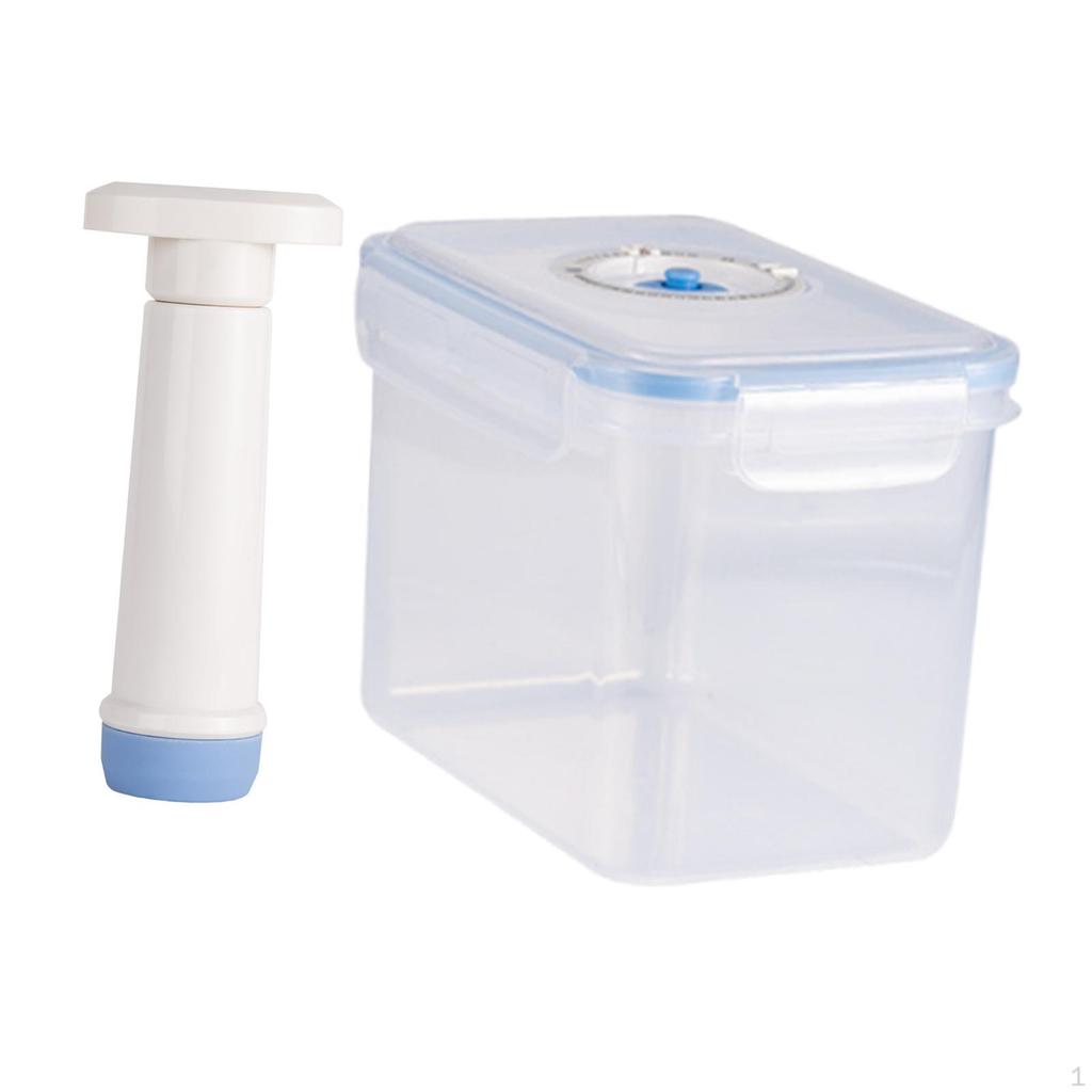 Vzduchotěsná nádoba na potraviny s vakuovou pumpou pro uchování salátů čerstvých