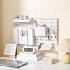 1/3Pcs Clamp-on Desk Hole Boards Strong Load-bearing Easy To Install No Drilling Versatile Hole Boards Space-saving Desk Organizer