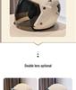 3C Certified Women's Cute Electric Scooter Helmet – Stylish, Sun-Protected, All-Season Safety Gear for Motorcyclists