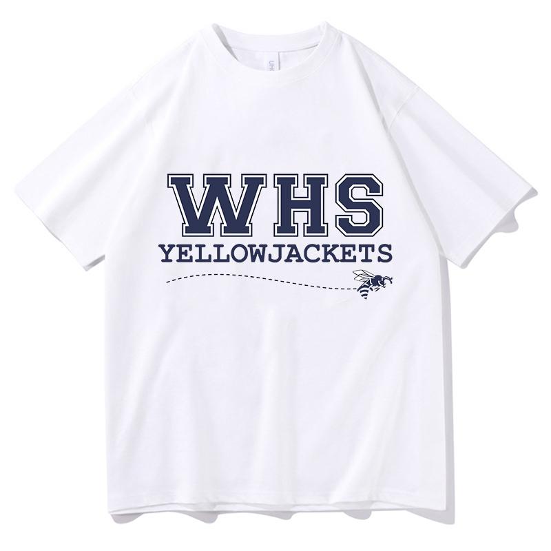 WHS yellowjackets TShirt Kpop Unisex Shirt Summer Merch Shirt Kpop Pure Cotton Shirt kpop Harajuku Print Top Tees Tshirt Clothes