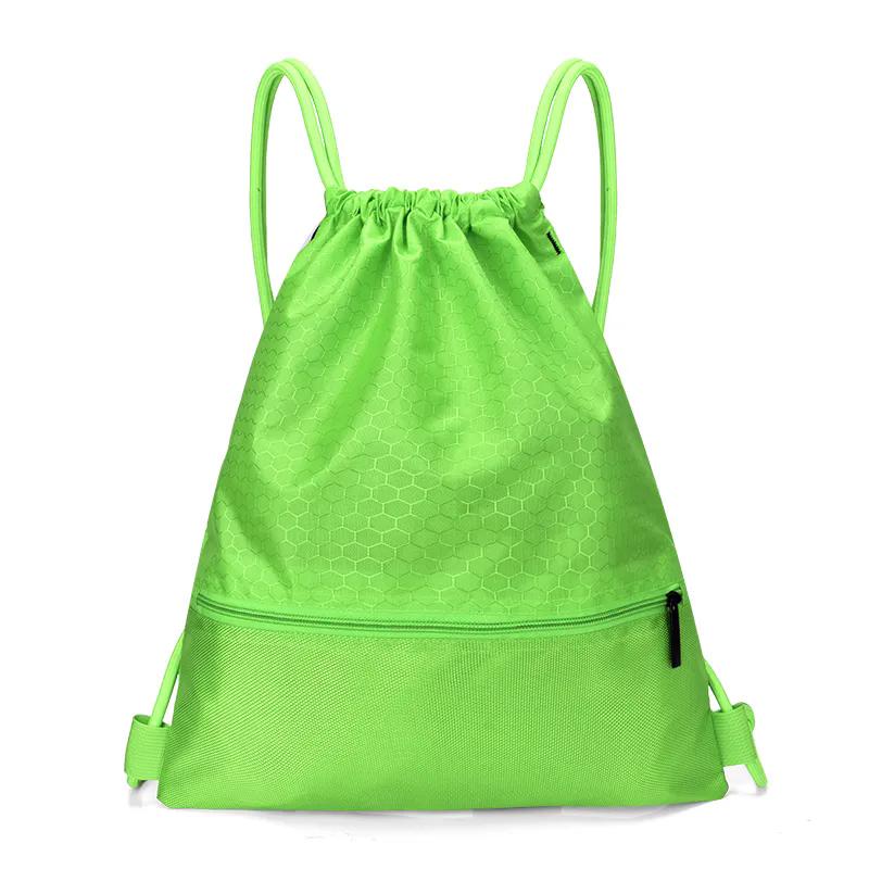 WTEMPO Solid Color Versatile Zipper Backpack Couple Large Capacity Lightweight Travel Backpack Outdoor Sports Bags Mommy Bags