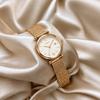 BUREI Japanese Quartz Stainless Steel Slim Lightweight Wristwatch Women's Watch, Movement, Band, Design, Stylish, Waterproof, Simple,